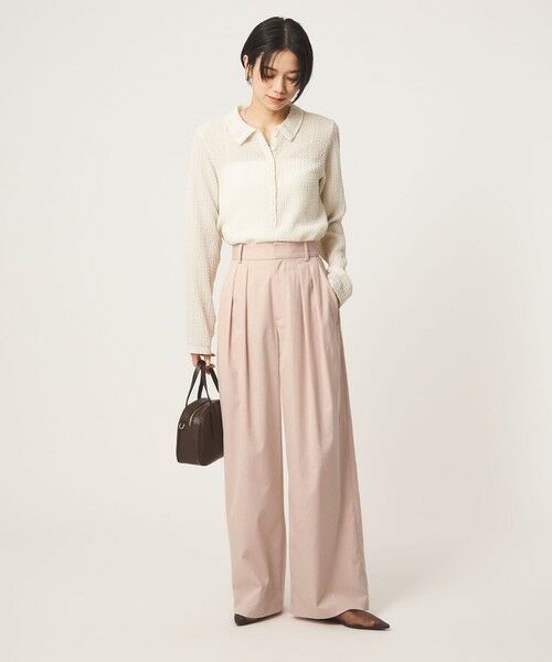 green label relaxing / グリーンレーベル リラクシング スラックス・ドレスパンツ | 【WEB限定】＜at ease＞オルマイ スラックス ストレッチ UVカット | 詳細21