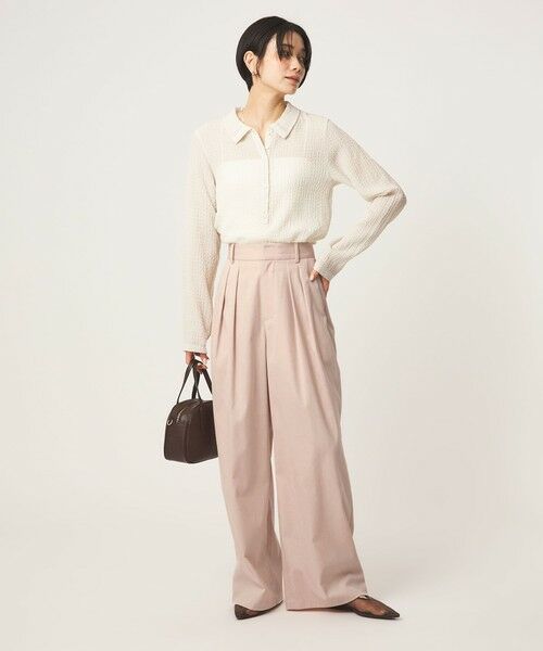 green label relaxing / グリーンレーベル リラクシング スラックス・ドレスパンツ | 【WEB限定】＜at ease＞オルマイ スラックス ストレッチ UVカット | 詳細22