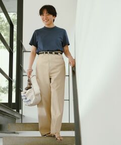 green label relaxing / グリーンレーベル リラクシング デニムパンツ | ＜スタイリスト兵藤千尋さんコラボ＞ワイド ライト デニム 接触冷感