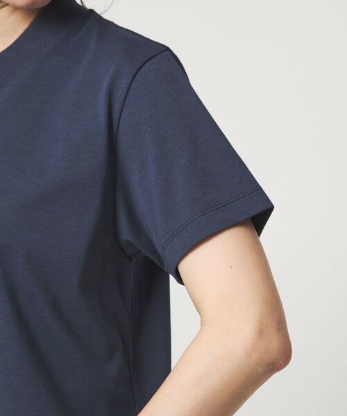 green label relaxing / グリーンレーベル リラクシング Tシャツ | ＜スタイリスト兵藤千尋さんコラボ＞ワイドネック Tシャツ UVカット | 詳細25