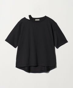green label relaxing / グリーンレーベル リラクシング カットソー | デコルテスリット Tシャツ 吸水速乾