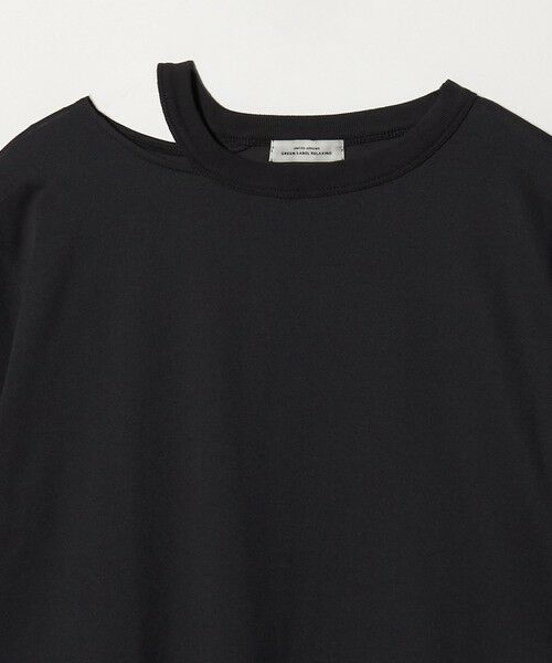 green label relaxing / グリーンレーベル リラクシング カットソー | デコルテスリット Tシャツ 吸水速乾 | 詳細3