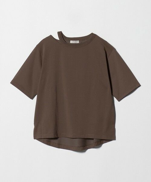 green label relaxing / グリーンレーベル リラクシング カットソー | デコルテスリット Tシャツ 吸水速乾 | 詳細16