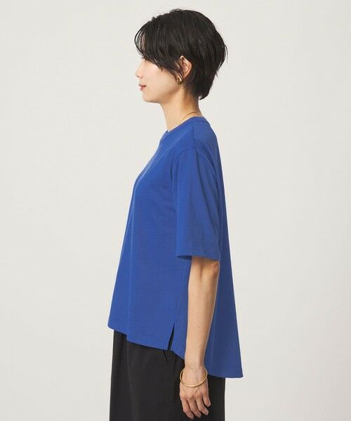 green label relaxing / グリーンレーベル リラクシング カットソー | デコルテスリット Tシャツ 吸水速乾 | 詳細23