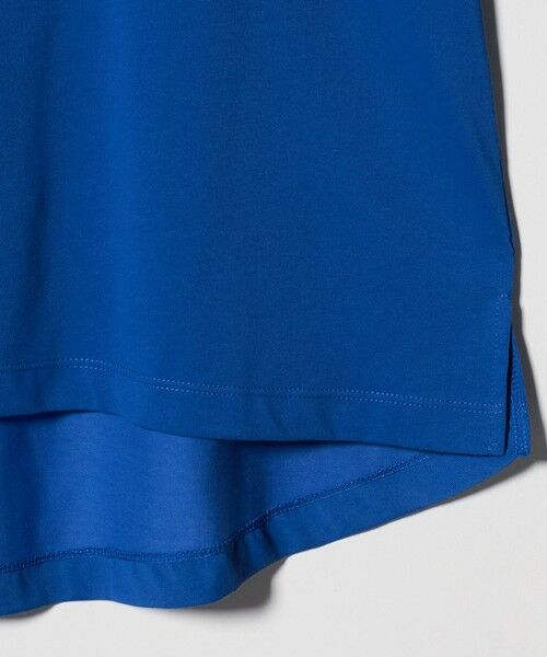 green label relaxing / グリーンレーベル リラクシング カットソー | デコルテスリット Tシャツ 吸水速乾 | 詳細12
