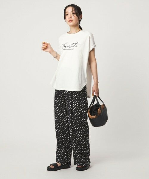 green label relaxing / グリーンレーベル リラクシング カットソー | 【WEB限定】＜at ease＞エンブロイダリー カットソー | 詳細5