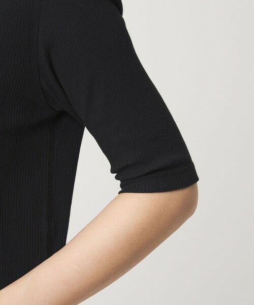green label relaxing / グリーンレーベル リラクシング カットソー | 【WEB限定】＜at ease＞シアーテレコ ヘンリーネック ショートスリーブ カットソー | 詳細19