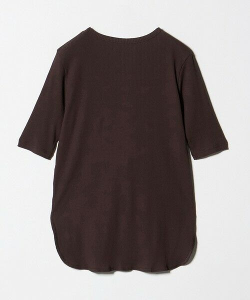 green label relaxing / グリーンレーベル リラクシング カットソー | 【WEB限定】＜at ease＞シアーテレコ ヘンリーネック ショートスリーブ カットソー | 詳細26
