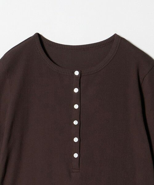 green label relaxing / グリーンレーベル リラクシング カットソー | 【WEB限定】＜at ease＞シアーテレコ ヘンリーネック ショートスリーブ カットソー | 詳細27