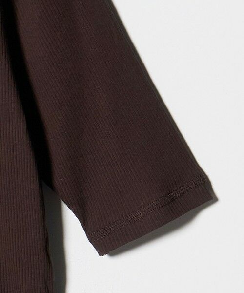 green label relaxing / グリーンレーベル リラクシング カットソー | 【WEB限定】＜at ease＞シアーテレコ ヘンリーネック ショートスリーブ カットソー | 詳細28