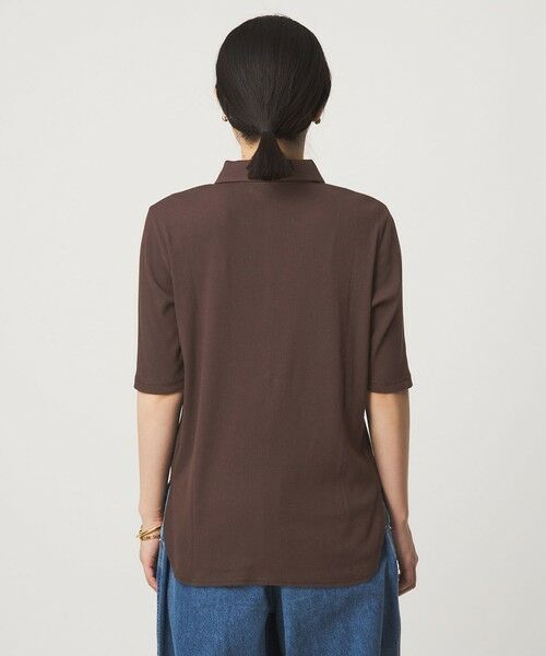 green label relaxing / グリーンレーベル リラクシング カットソー | 【WEB限定】＜at ease＞シアーテレコ エリツキ カットソー | 詳細26