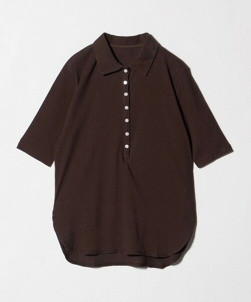 green label relaxing / グリーンレーベル リラクシング カットソー | 【WEB限定】＜at ease＞シアーテレコ エリツキ カットソー | 詳細25