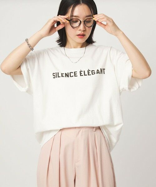 green label relaxing / グリーンレーベル リラクシング カットソー | 【WEB限定】＜at ease＞オーバー サイズ カットソー | 詳細1