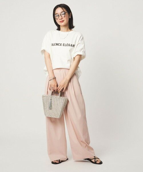 green label relaxing / グリーンレーベル リラクシング カットソー | 【WEB限定】＜at ease＞オーバー サイズ カットソー | 詳細4