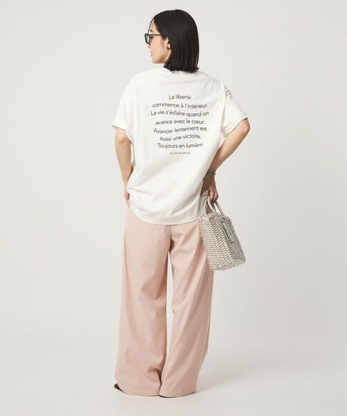 green label relaxing / グリーンレーベル リラクシング カットソー | 【WEB限定】＜at ease＞オーバー サイズ カットソー | 詳細6