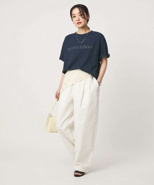 green label relaxing / グリーンレーベル リラクシング カットソー | 【WEB限定】＜at ease＞オーバー サイズ カットソー | 詳細20