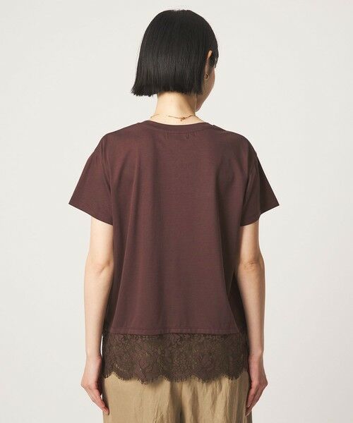 green label relaxing / グリーンレーベル リラクシング Tシャツ | スソ レース ショートスリーブ カットソー | 詳細21