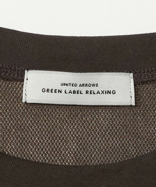 green label relaxing / グリーンレーベル リラクシング カットソー | シアー メッシュ クルーネック プルオーバー カットソー | 詳細10