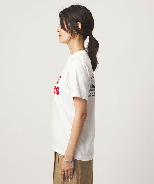 green label relaxing / グリーンレーベル リラクシング カットソー | 【別注】＜SQUARE CATFILMS＞フォトプリント Tシャツ | 詳細13