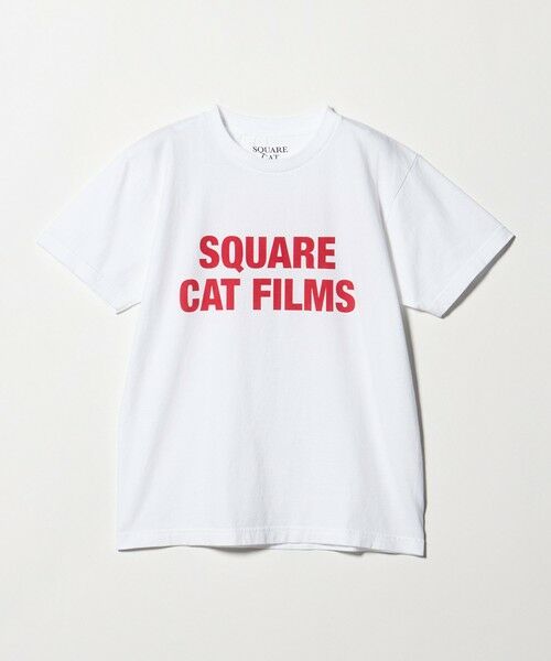 green label relaxing / グリーンレーベル リラクシング カットソー | 【別注】＜SQUARE CATFILMS＞フォトプリント Tシャツ | 詳細7