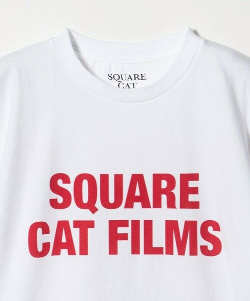 green label relaxing / グリーンレーベル リラクシング カットソー | 【別注】＜SQUARE CATFILMS＞フォトプリント Tシャツ | 詳細8