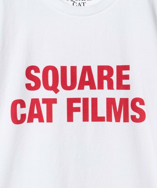 green label relaxing / グリーンレーベル リラクシング カットソー | 【別注】＜SQUARE CATFILMS＞フォトプリント Tシャツ | 詳細9
