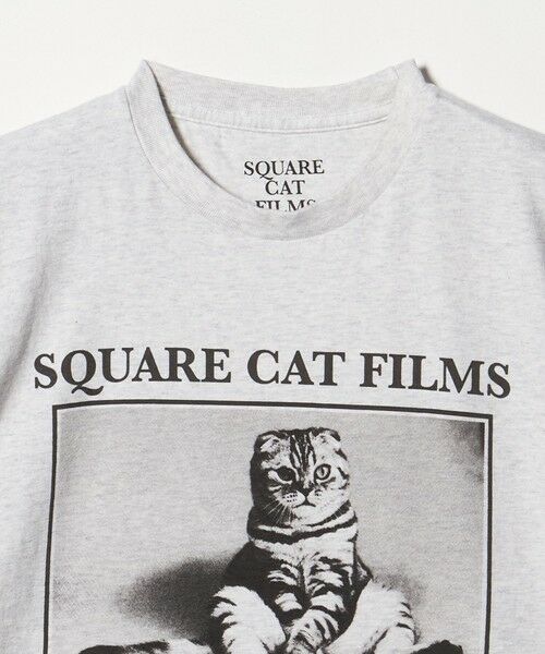 green label relaxing / グリーンレーベル リラクシング カットソー | 【別注】＜SQUARE CATFILMS＞フォトプリント Tシャツ | 詳細18