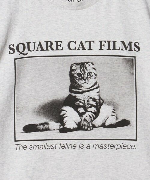 green label relaxing / グリーンレーベル リラクシング カットソー | 【別注】＜SQUARE CATFILMS＞フォトプリント Tシャツ | 詳細20