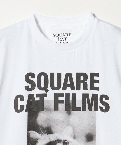 green label relaxing / グリーンレーベル リラクシング カットソー | 【別注】＜SQUARE CATFILMS＞フォトプリント Tシャツ | 詳細28