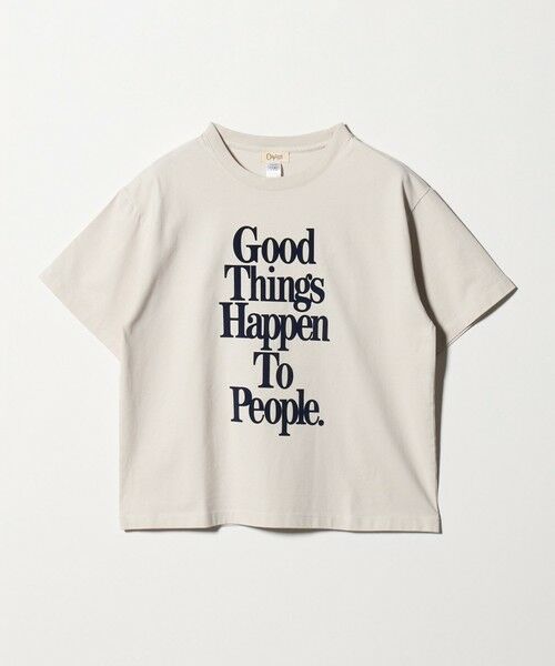 green label relaxing / グリーンレーベル リラクシング Tシャツ | 【別注】＜OAFISH＞フロッキー ショートスリーブ Tシャツ（NATURAL）