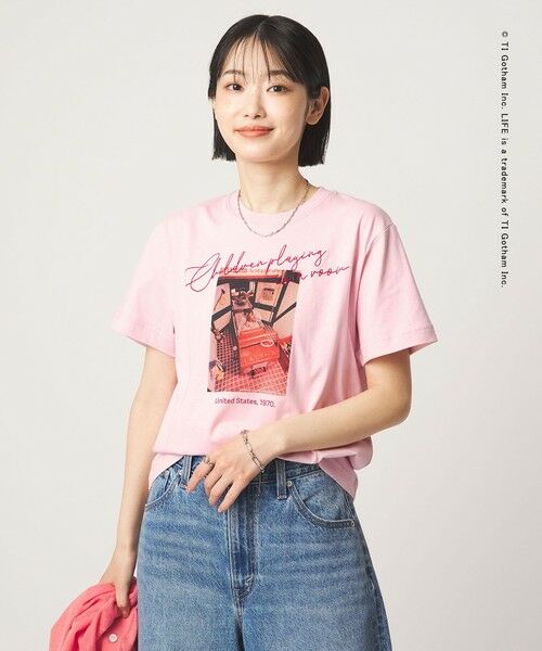 green label relaxing / グリーンレーベル リラクシング Tシャツ | 【別注】＜GOOD ROCK SPEED＞LIFE ショート スリーブ Tシャツ | 詳細28