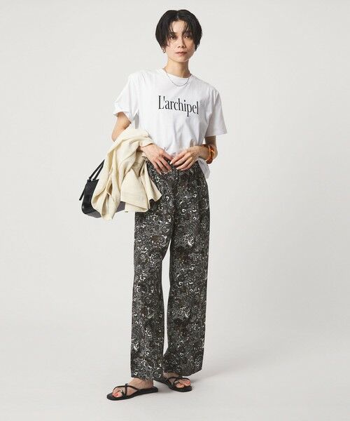 green label relaxing / グリーンレーベル リラクシング カットソー | ロゴ ショートスリーブ Tシャツ | 詳細4
