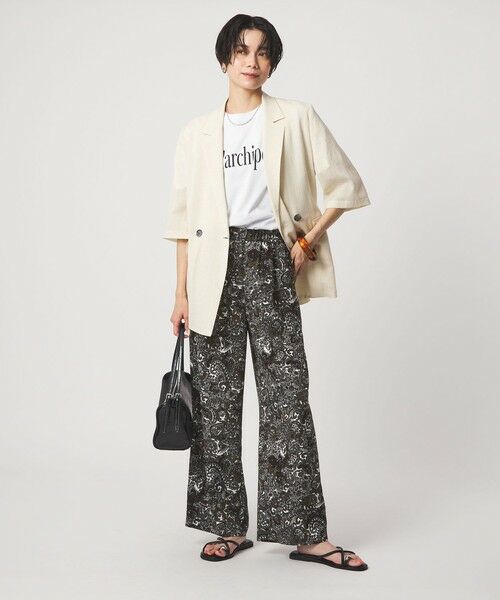 green label relaxing / グリーンレーベル リラクシング カットソー | ロゴ ショートスリーブ Tシャツ | 詳細6