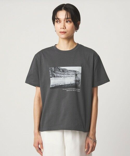 green label relaxing / グリーンレーベル リラクシング カットソー | ロゴ ショートスリーブ Tシャツ | 詳細13
