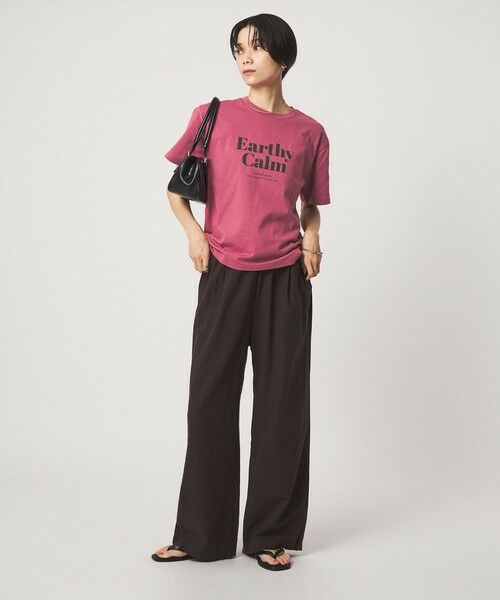 green label relaxing / グリーンレーベル リラクシング カットソー | ロゴ ショートスリーブ Tシャツ | 詳細28