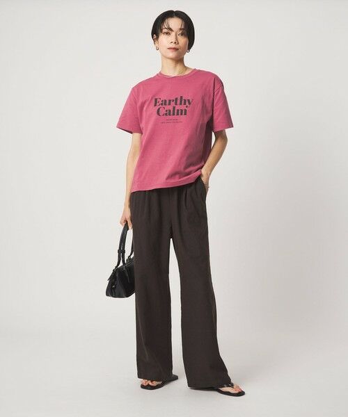 green label relaxing / グリーンレーベル リラクシング カットソー | ロゴ ショートスリーブ Tシャツ | 詳細29
