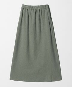 green label relaxing / グリーンレーベル リラクシング ロング・マキシ丈スカート | BREEZE LINEN ブリーズリネン ナロー スカート