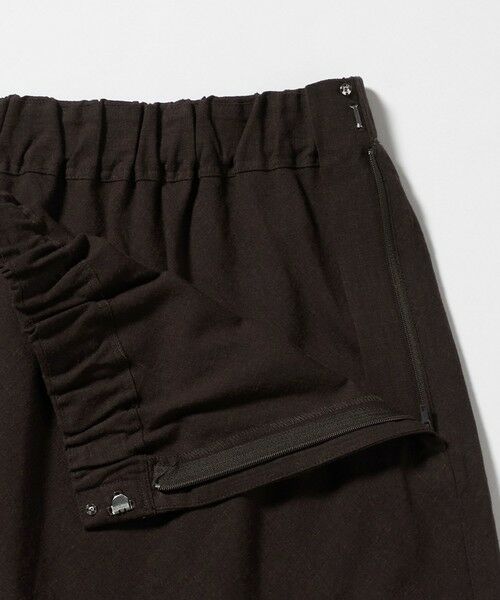 green label relaxing / グリーンレーベル リラクシング ロング・マキシ丈スカート | BREEZE LINEN ブリーズリネン ナロー スカート | 詳細1