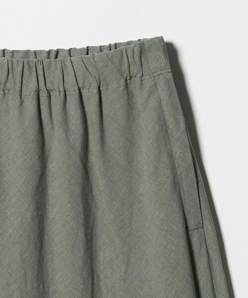 green label relaxing / グリーンレーベル リラクシング ロング・マキシ丈スカート | BREEZE LINEN ブリーズリネン ナロー スカート | 詳細4