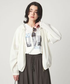 green label relaxing / グリーンレーベル リラクシング ブルゾン | シアー フーディ ブルゾン マシンウォッシャブル UVカット 通気性