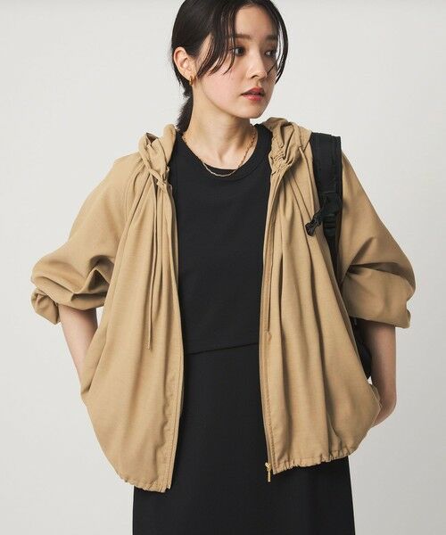 green label relaxing / グリーンレーベル リラクシング ブルゾン | シアー フーディ ブルゾン マシンウォッシャブル UVカット 通気性 | 詳細19