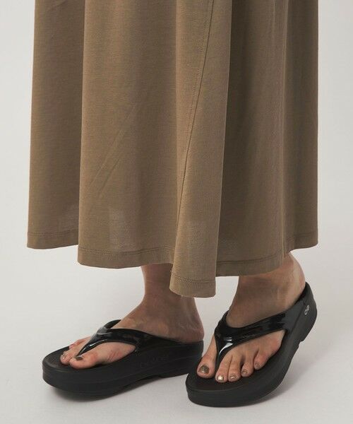 green label relaxing / グリーンレーベル リラクシング ロング・マキシ丈ワンピース | 【WEB限定】＜at ease＞ヘンリーネック カットソー ワンピース | 詳細26