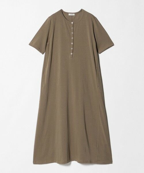 green label relaxing / グリーンレーベル リラクシング ロング・マキシ丈ワンピース | 【WEB限定】＜at ease＞ヘンリーネック カットソー ワンピース | 詳細28