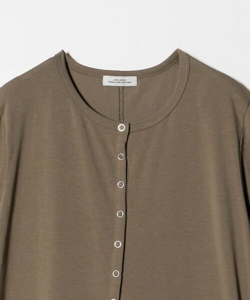 green label relaxing / グリーンレーベル リラクシング ロング・マキシ丈ワンピース | 【WEB限定】＜at ease＞ヘンリーネック カットソー ワンピース | 詳細29