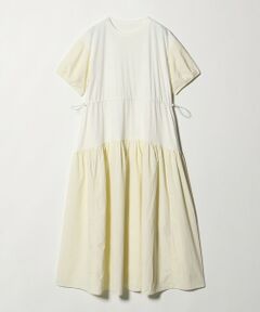 green label relaxing / グリーンレーベル リラクシング ロング・マキシ丈ワンピース | タフタ ドッキング ワンピース