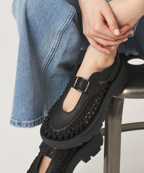 green label relaxing / グリーンレーベル リラクシング サンダル | ＜KEEN＞ユニーク ピーエルティー メリージェーン サンダル（BLACK）