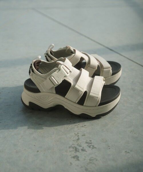 green label relaxing / グリーンレーベル リラクシング サンダル | 【別注】＜Teva＞ハリケーン アンプソール ガイラ サンダル（OFF WHITE）