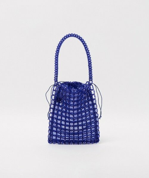 green label relaxing / グリーンレーベル リラクシング ハンドバッグ | ＜ANAN'S＞ビーズバッグ（COBALT）