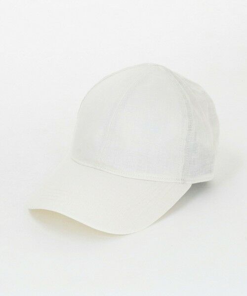 green label relaxing / グリーンレーベル リラクシング キャップ | 麻キャップ 2（OFF WHITE）