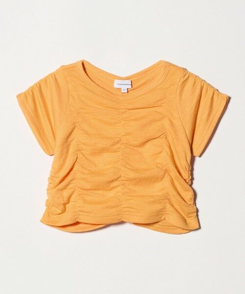 green label relaxing / グリーンレーベル リラクシング カットソー | 【WEB限定】シャーリング Tシャツ / キッズ 100cm-160cm | 詳細3